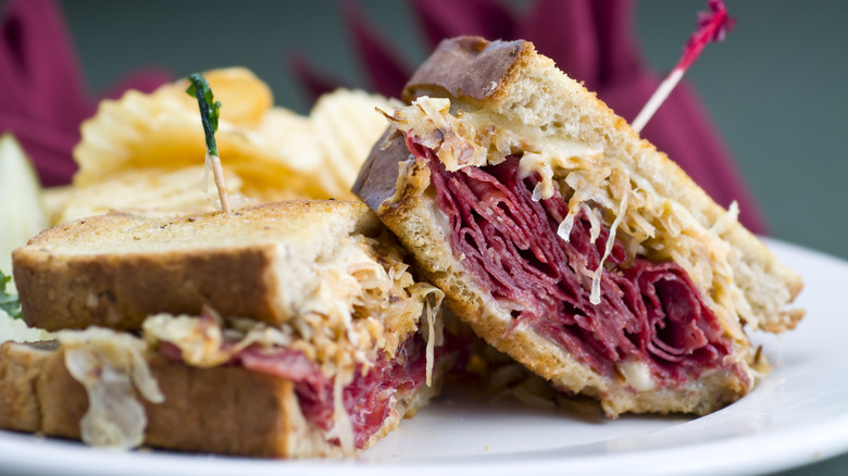 corned beef sandwich