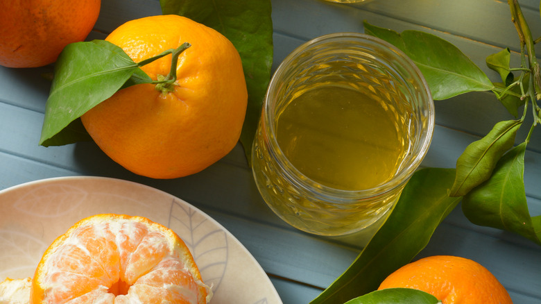 Infusing citrus liqueur