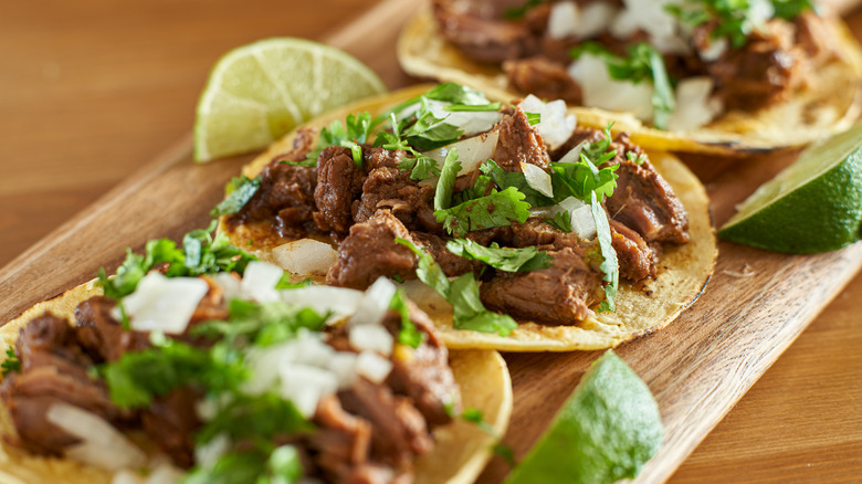 carne asada tacos