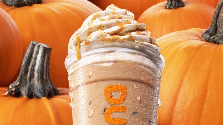 Dunkin' pumpkin spice latte