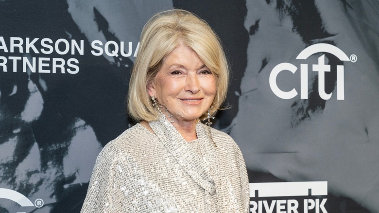 martha stewart smiling