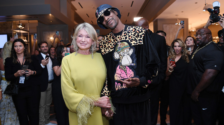 Martha Stewart with Snoop Dogg