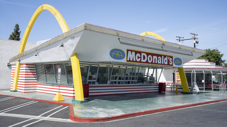 One of the first McDonald's locations 