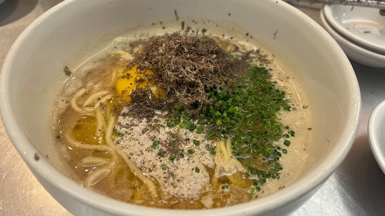 Momofuku truffle ramen