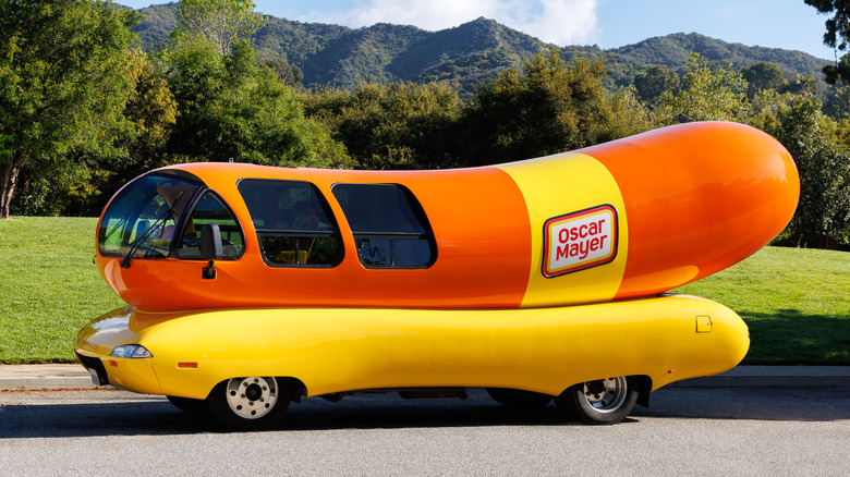 Oscar Mayer's giant Wienermobile