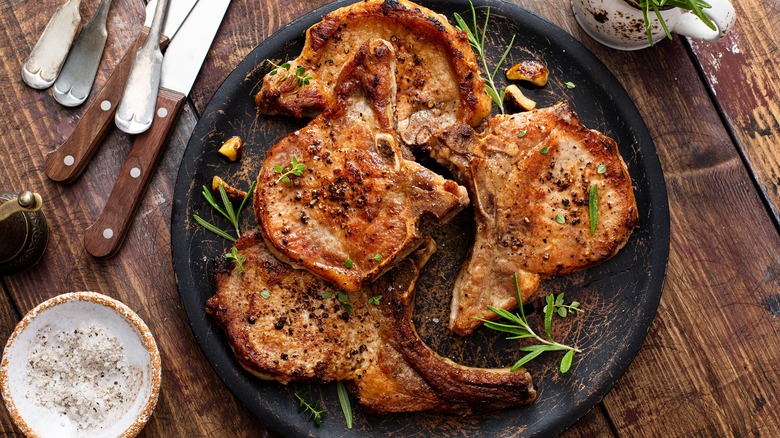 oven cooked pork chops 