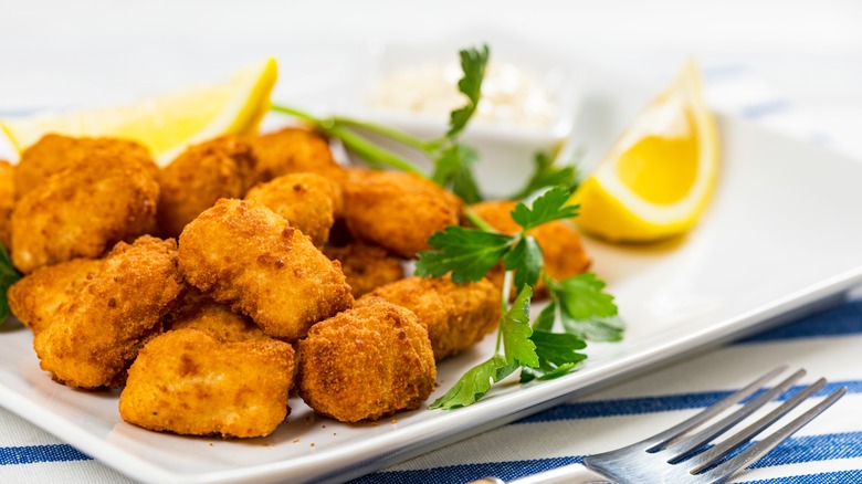 fried fish sticks