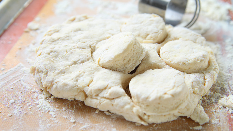 Southern biscuit dough