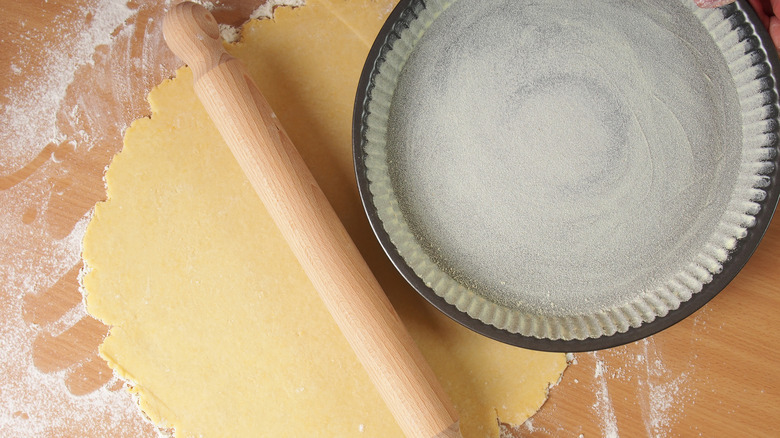 making pie crust