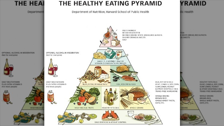 Harvard healthy eating pyramid
