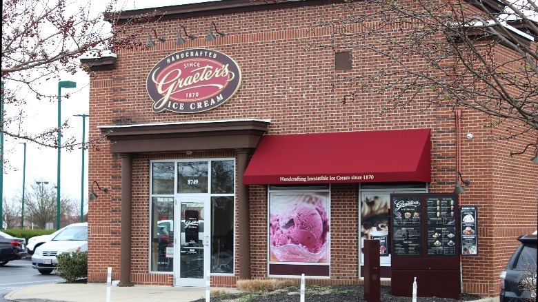 Graeter's ice cream building facade