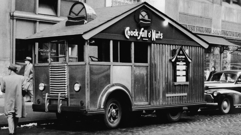 Chock full o'Nuts original peanut cart