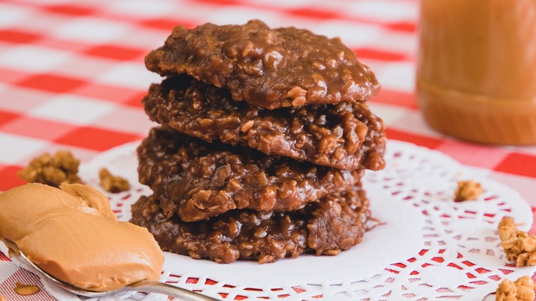 no bake cookies with peanut butter