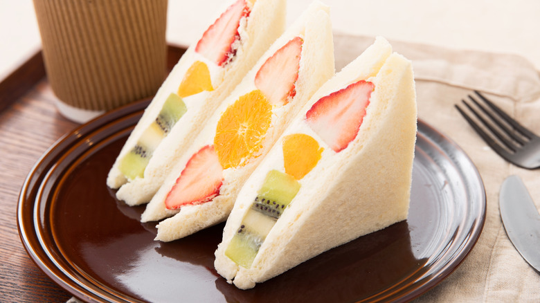 How The Olympics Made Diagonal-Cut Sandwiches A Sensation In Japan