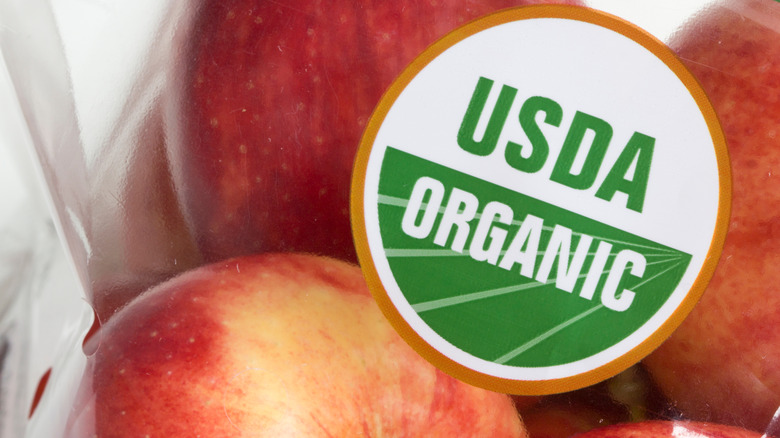 USDA organic sticker 