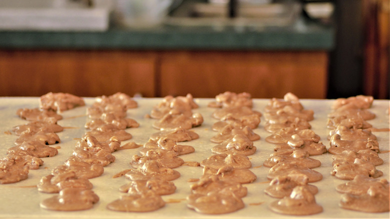 pecan pralines in New Orleans