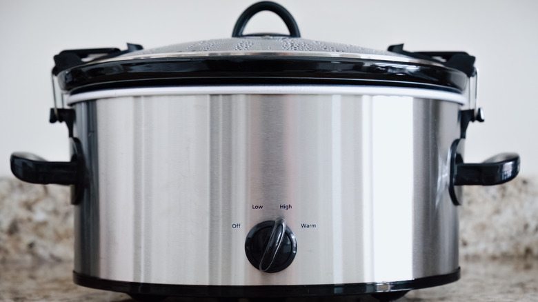 Slow cooker with dial control