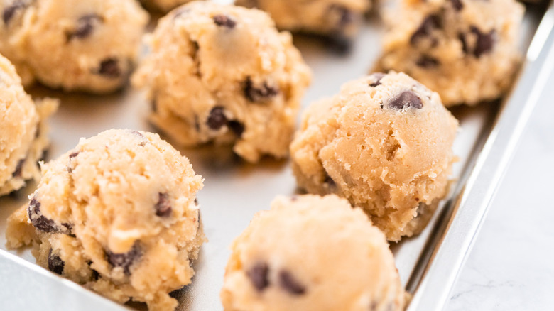 frozen cookie dough