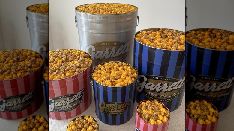 Popcorn tins