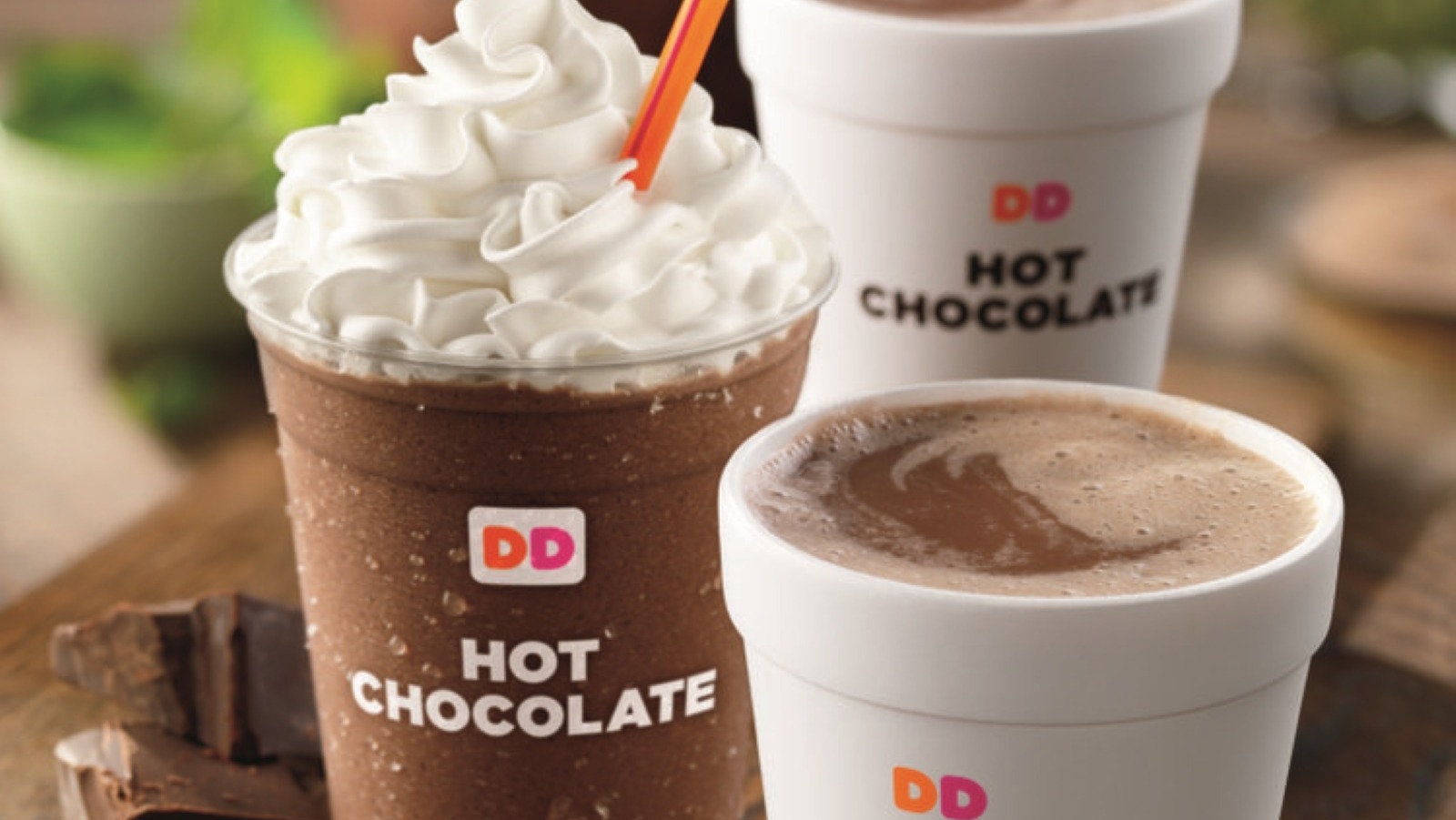 Add coconut to your next Dunkin’ Frozen Hot Chocolate for a refreshing upgrade