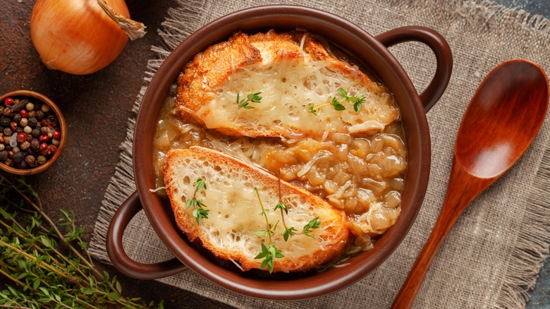 French onion soup