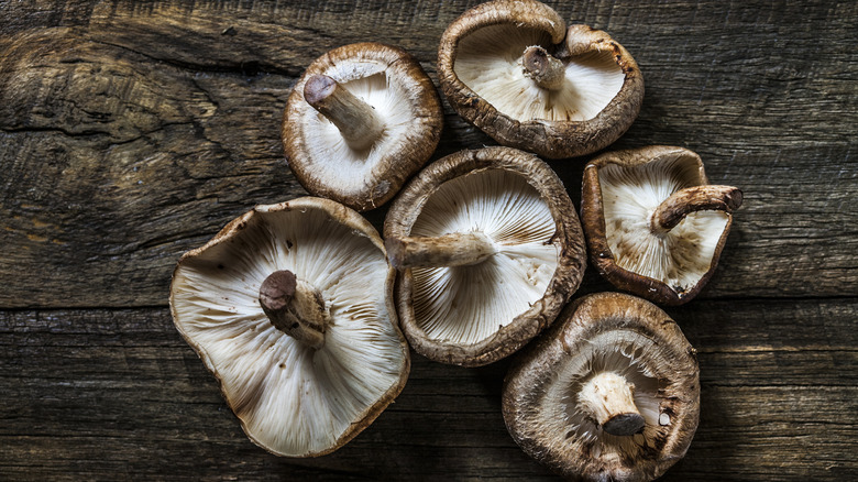 shiitake mushrooms