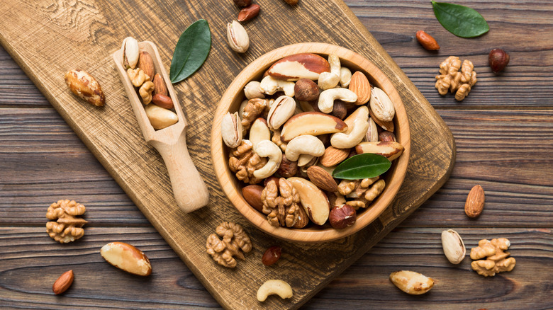 bowl of mixed nuts