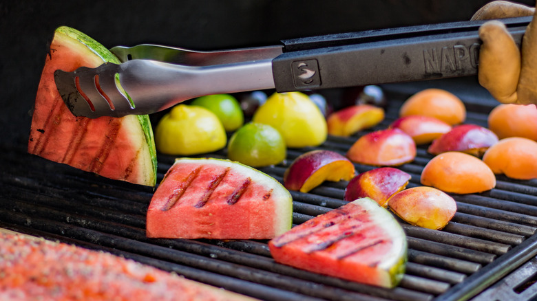 grilling fruit