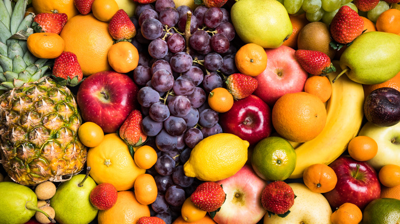 assortment of various fresh fruit