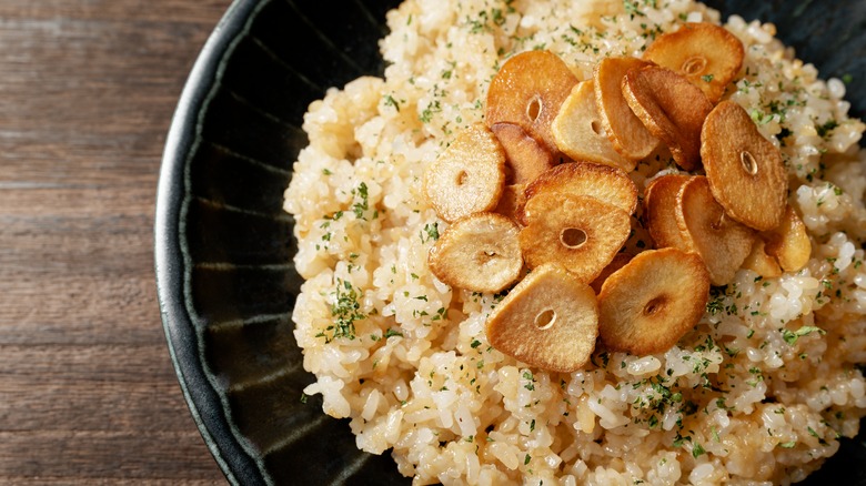 garlic fried rice