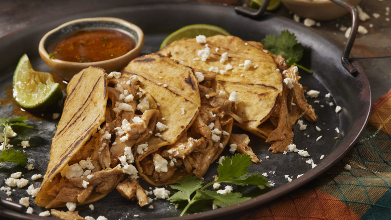 corn tortilla tacos