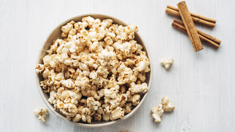 How To Add Cinnamon Sugar To Popcorn