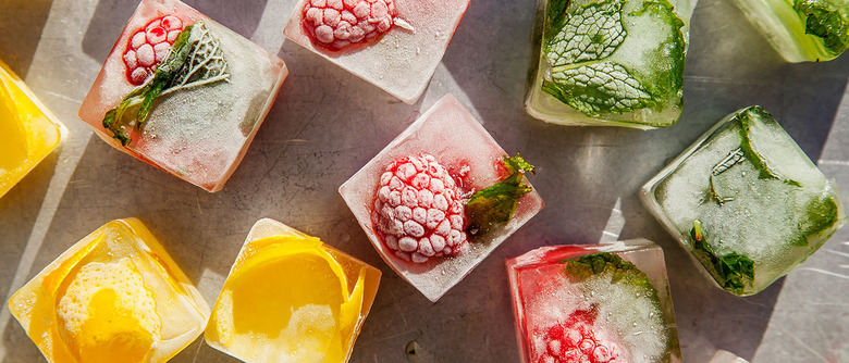 Infused Ice Cubes Recipe - Live and Taste