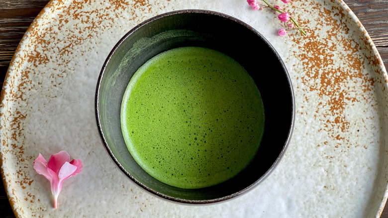 Bowl of matcha