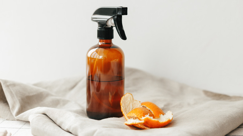 orange infused vinegar cleaner