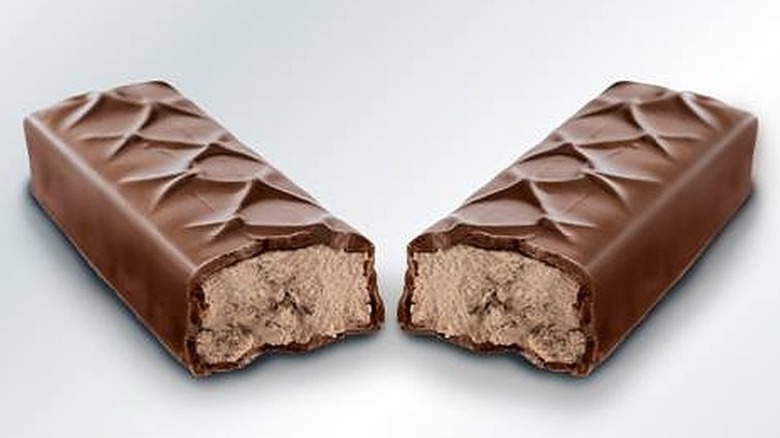 3 Musketeers candy bar halves