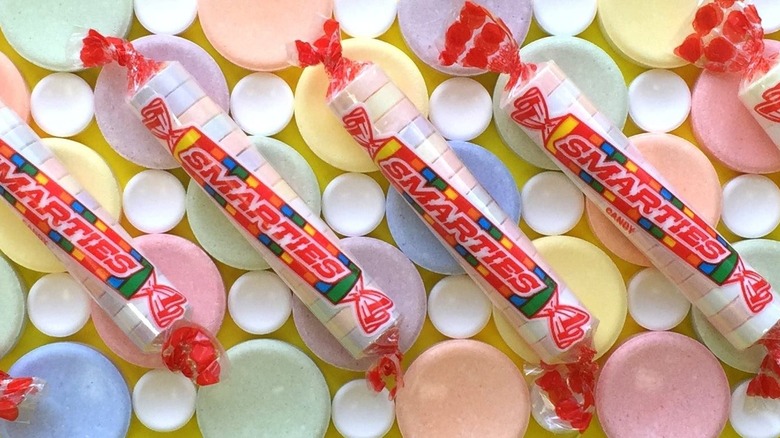 Smarties candy packs