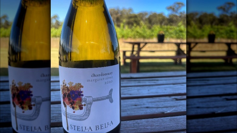 Stella Bella chardonnay bottle