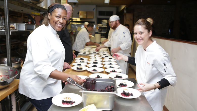 Top Chefs Tiffany Derry and Brooke Williamson