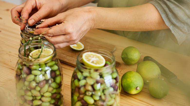 pickling olives