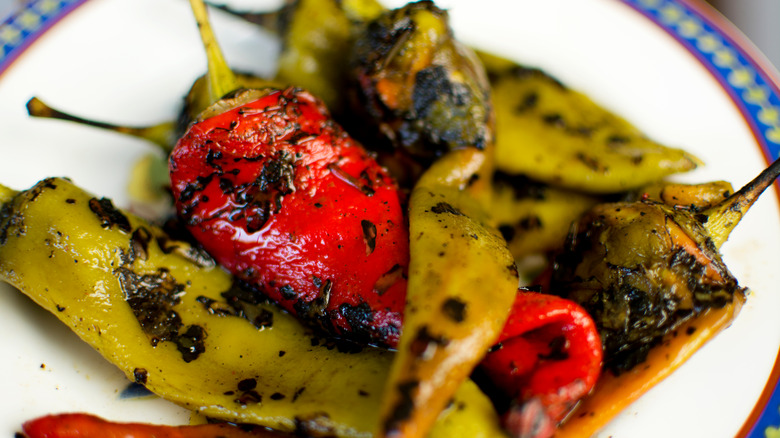 roasted green chiles