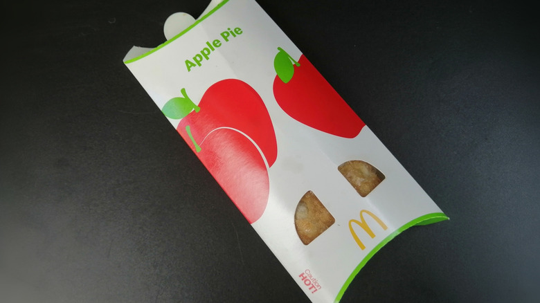 package of McDonald's apple pie