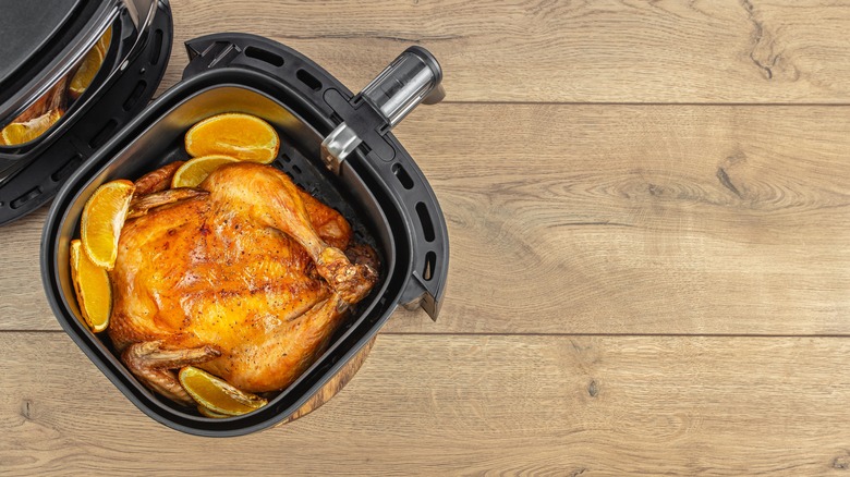 whole chicken in air fryer