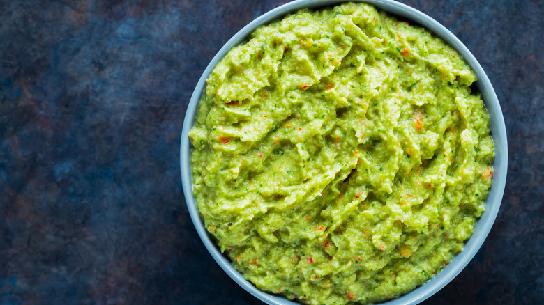 bowl of guacamole