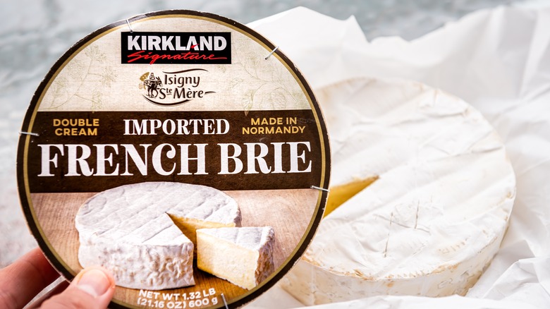 Costco imported French brie cheese 