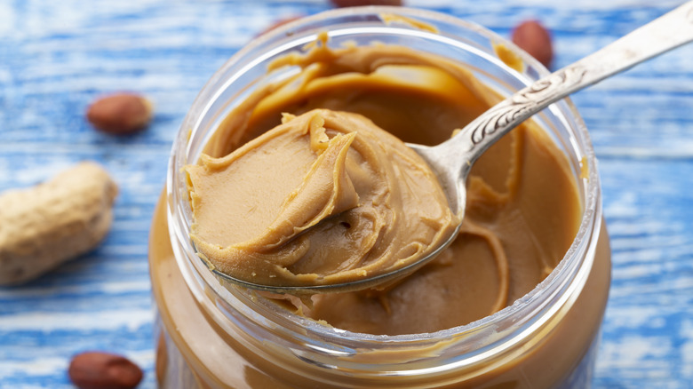 spoonful of peanut butter