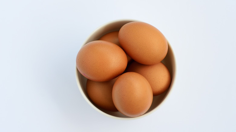 eggs in a bowl