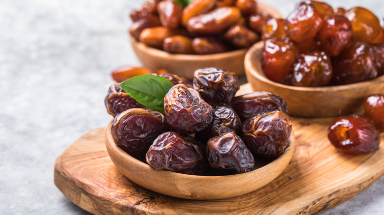 Dates in a bowl