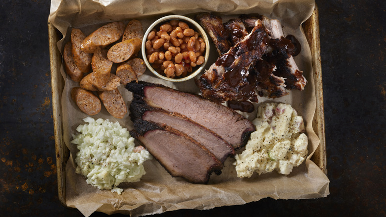 barbecue platter