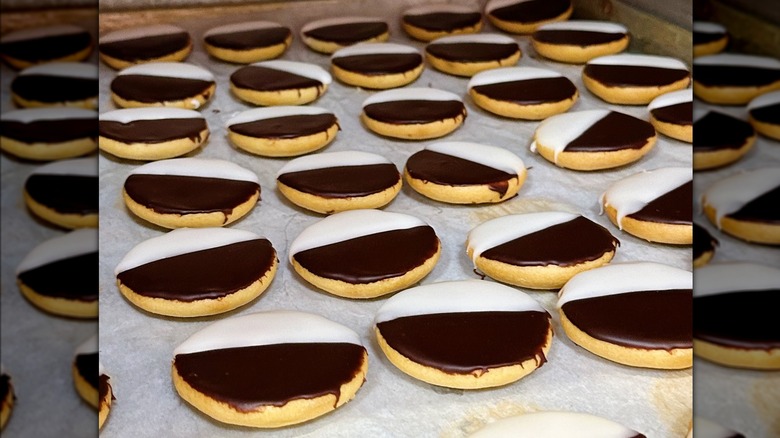 Black and white cookies